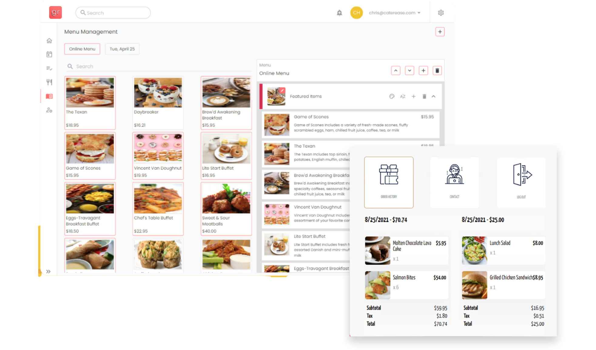 Caterease | Advanced Catering & Event Management Software Catering CE HP 4